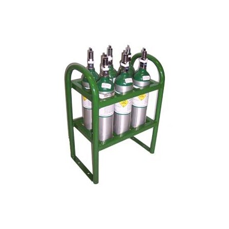 Saf-T-Cart M6 cylinder storage stand / 6 cylinders MM6-6S